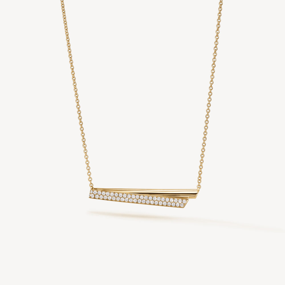 Hearts On Fire Inside Out Diamond Flip Pendant Necklace