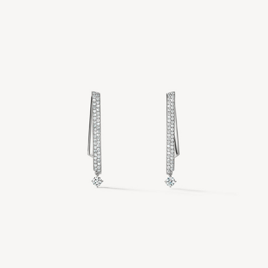 Hearts On Fire Inside Out Diamond Stiletto Flip Petite Earrings