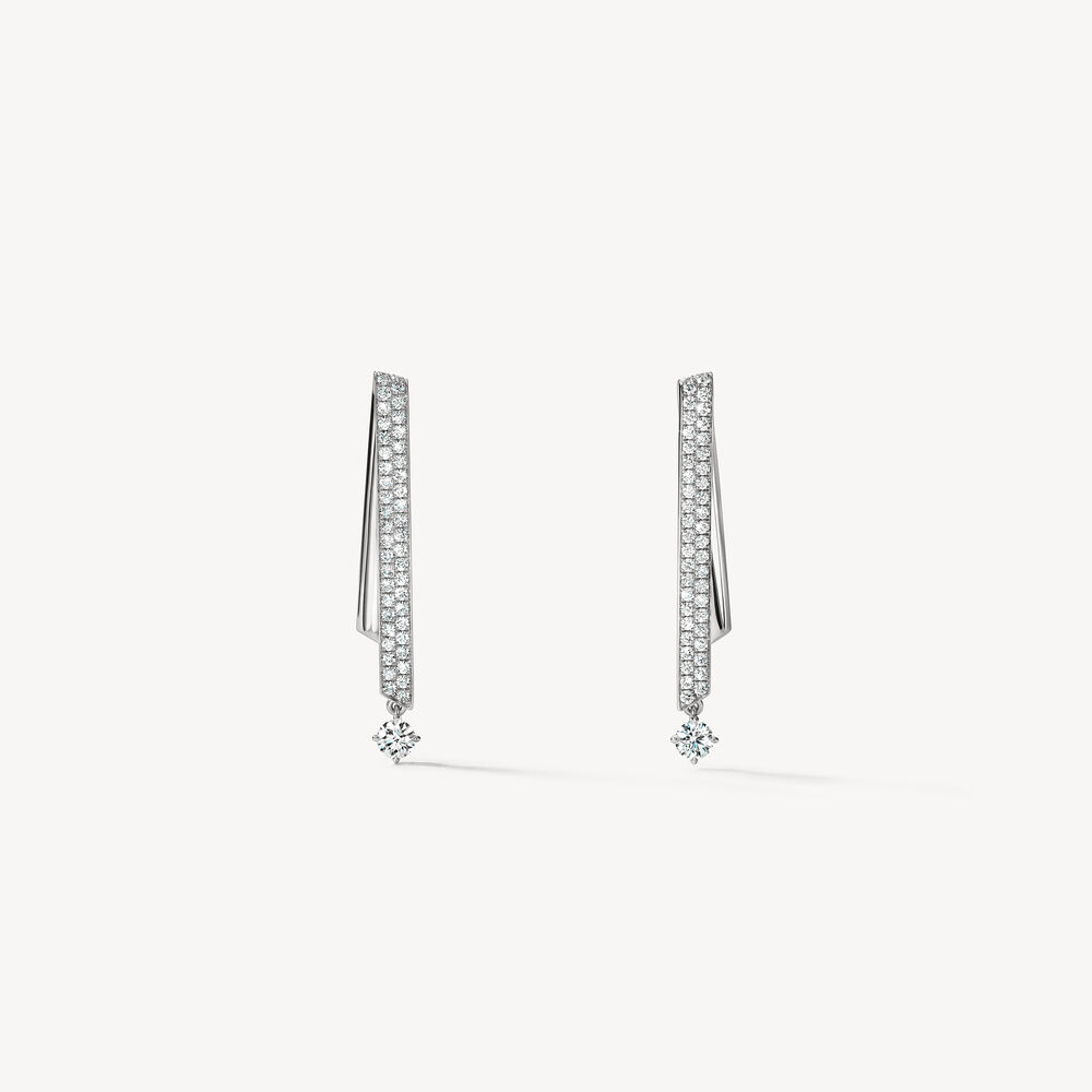 Hearts On Fire Inside Out Diamond Stiletto Flip Petite Earrings