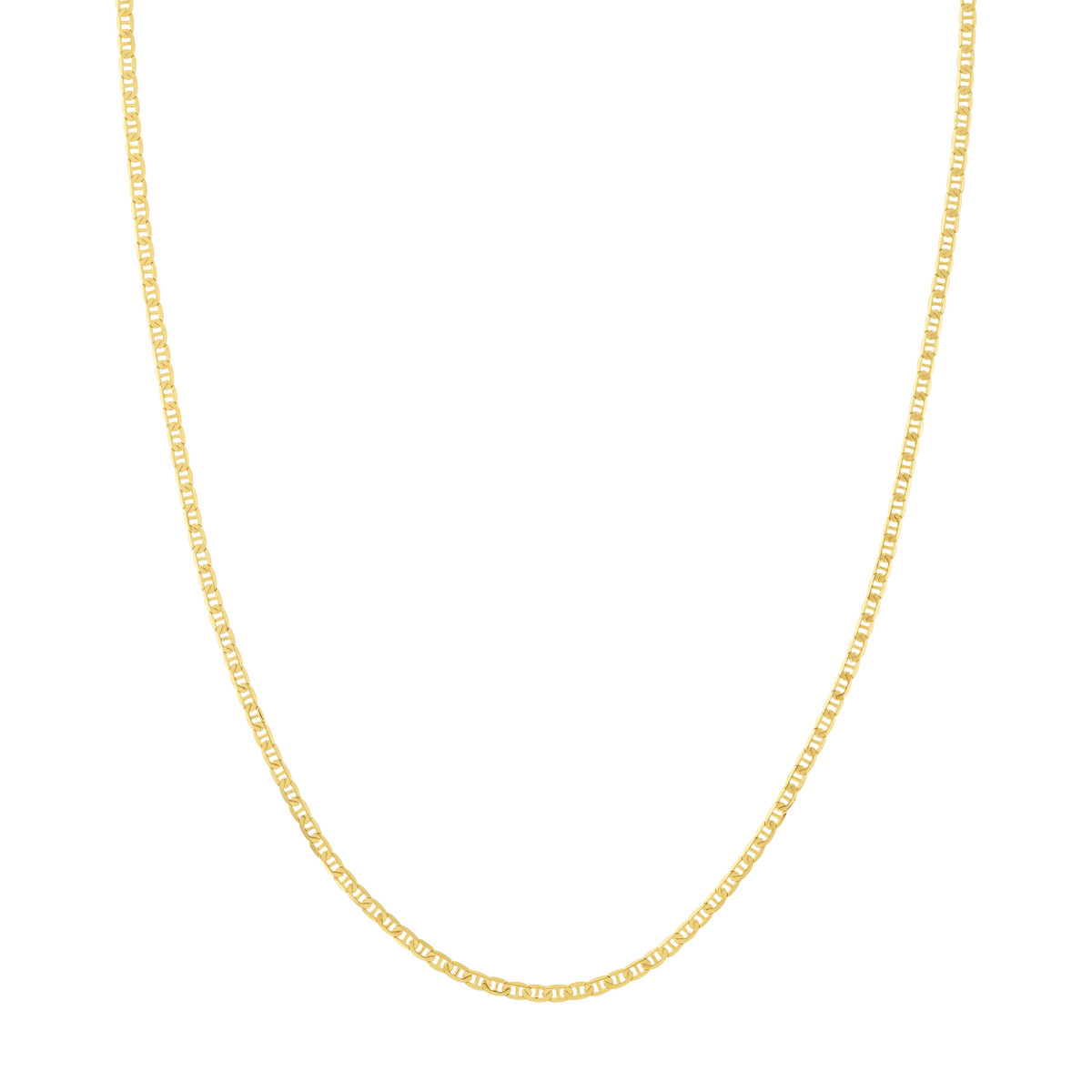 Gold 22" 2.30Mm Mariner Chain