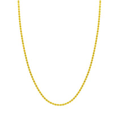 14Ky 18" 2.7Mm Valentino Link Chain