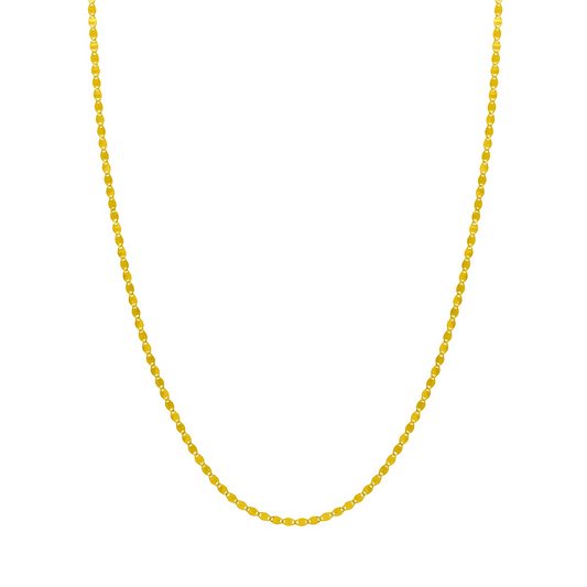 14Ky 18" 2.7Mm Valentino Link Chain