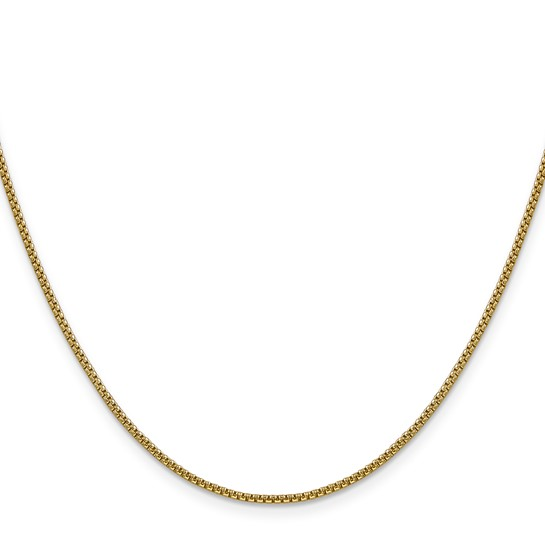 Rolland's Designs 1.5Mm Semi-Solid Round Box Chain