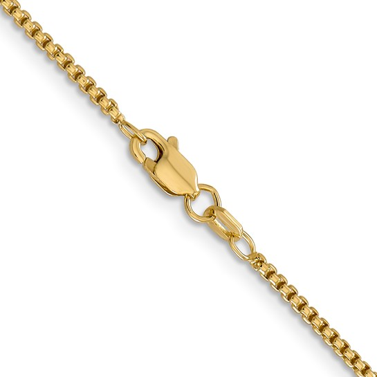 Rolland's Designs 1.5Mm Semi-Solid Round Box Chain