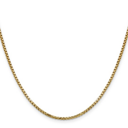 Rolland's Designs 22" Semi-Solid Round Box Chain