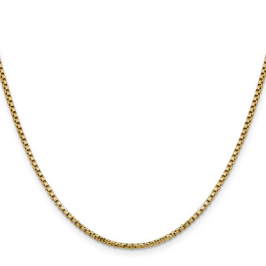 Rolland's Designs 22" Semi-Solid Round Box Chain