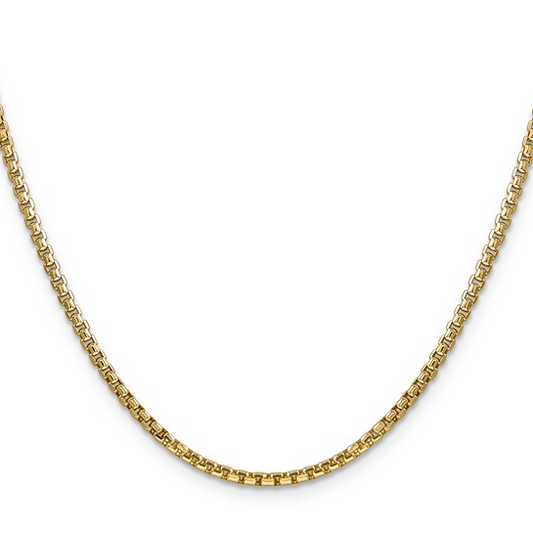 Rolland's Designs 20" Semi-Solid Round Box Chain