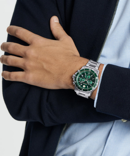 Movado 42Mmm Series 800 Chronograph Green