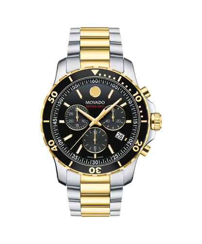 Movado 42mm Series 800 Chronograph Black
