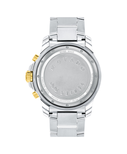 Movado 42mm Series 800 Chronograph Black