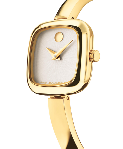 Movado Museum 21.5mm Champagne Bangle