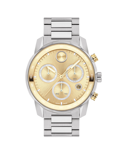 Movado Bold Verso 44mm Two-Tone Chronograph
