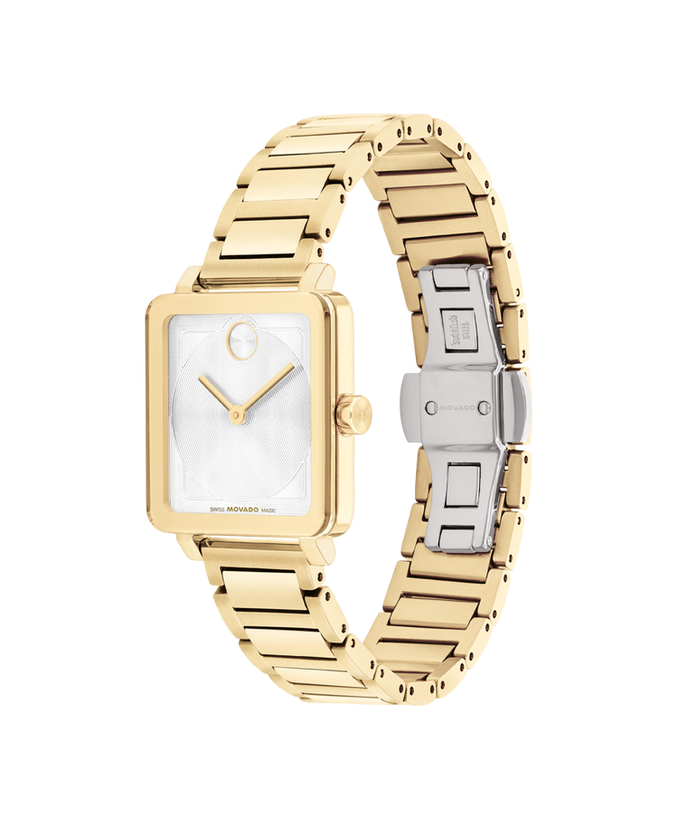 Movado Bold Evolution 2.0 Sq 26mm Gold-Tone