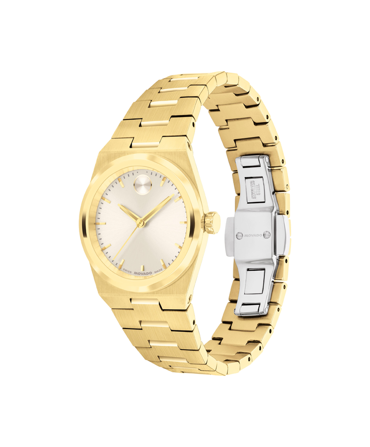 Movado Bold Quest Mini Light Gold 28mm