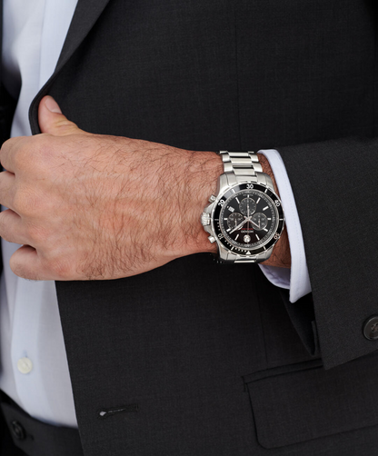 Movado 42mm Series 800 Chronograph Black
