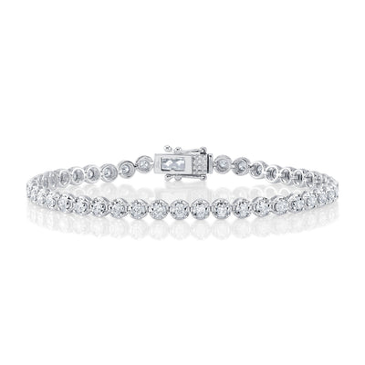 Shy Creation Diamond Tennis Bracelet