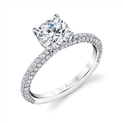 Sylvie Jayla Diamond Semi Mount