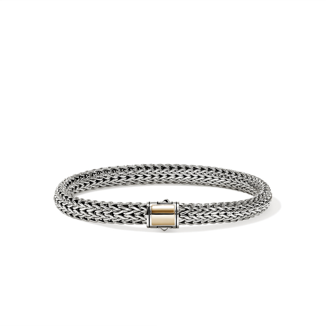 John Hardy 14K Yellow Gold and Silver Icon Bracelet
