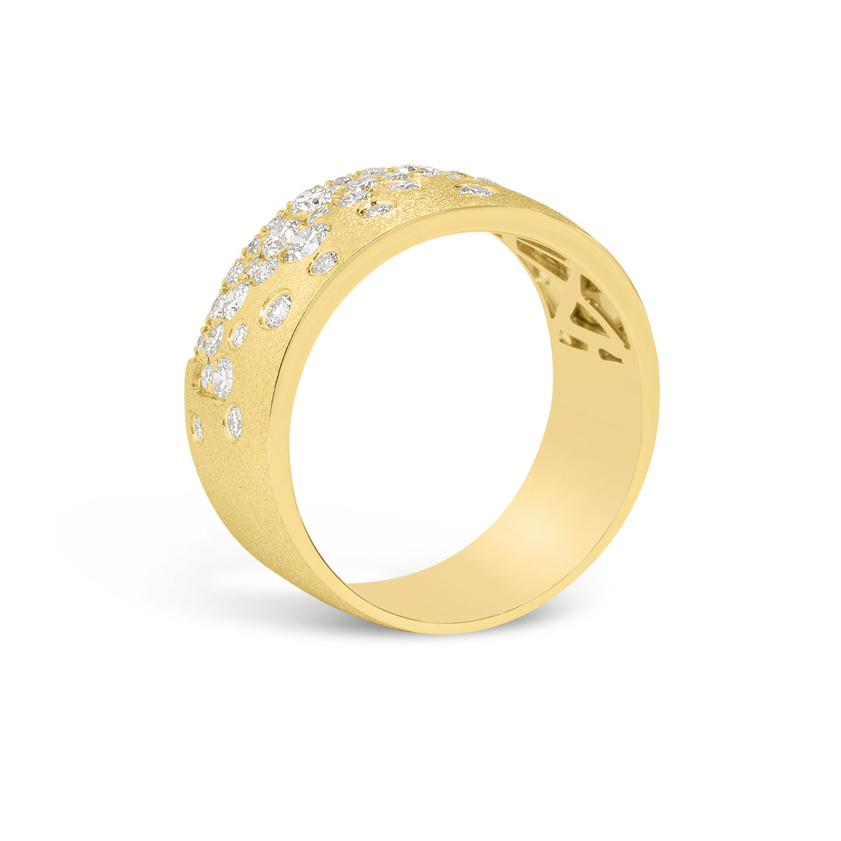 Dilamani Flush Set Diamond Band