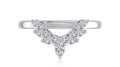 A Jaffe 14Kw Diamond Wedding Band