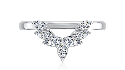 A Jaffe 14Kw Diamond Wedding Band
