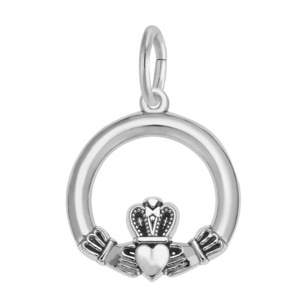 Sterling Silver Claddagh Charm