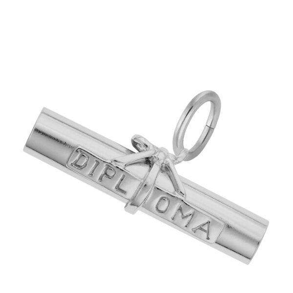 Sterling Silver Diploma Charm