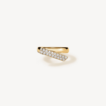 Hearts On Fire 18K Yellow Gold Diamond Flip Ring