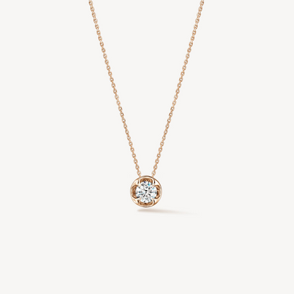 Hearts On Fire 18K Yellow Gold Whimsical Circle Diamond Pendant