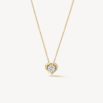 Hearts On Fire 18K Yellow Gold Whimsical Heart Diamond Pendant