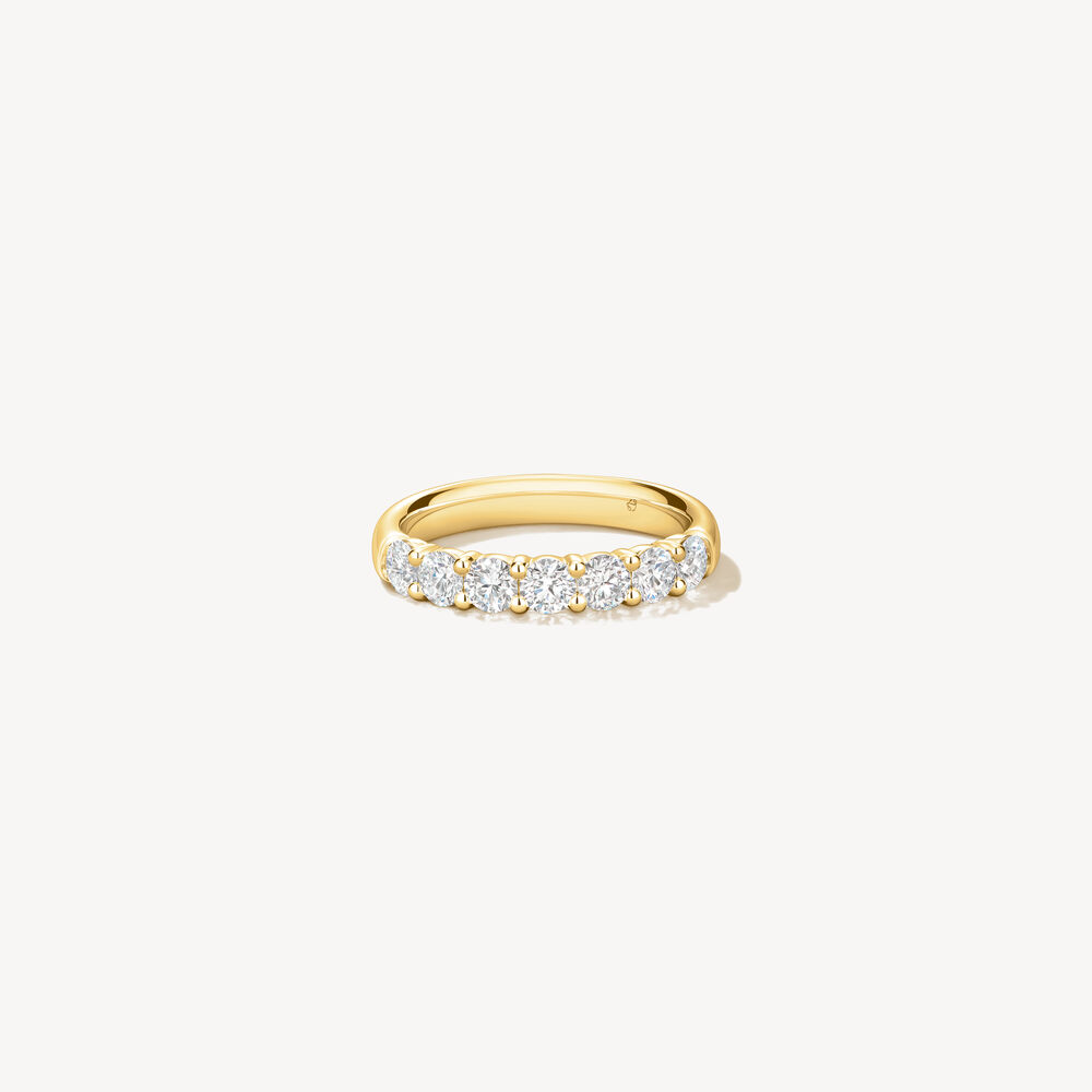 Hearts On Fire 18Ky Signature 11-Stone Diamond Band