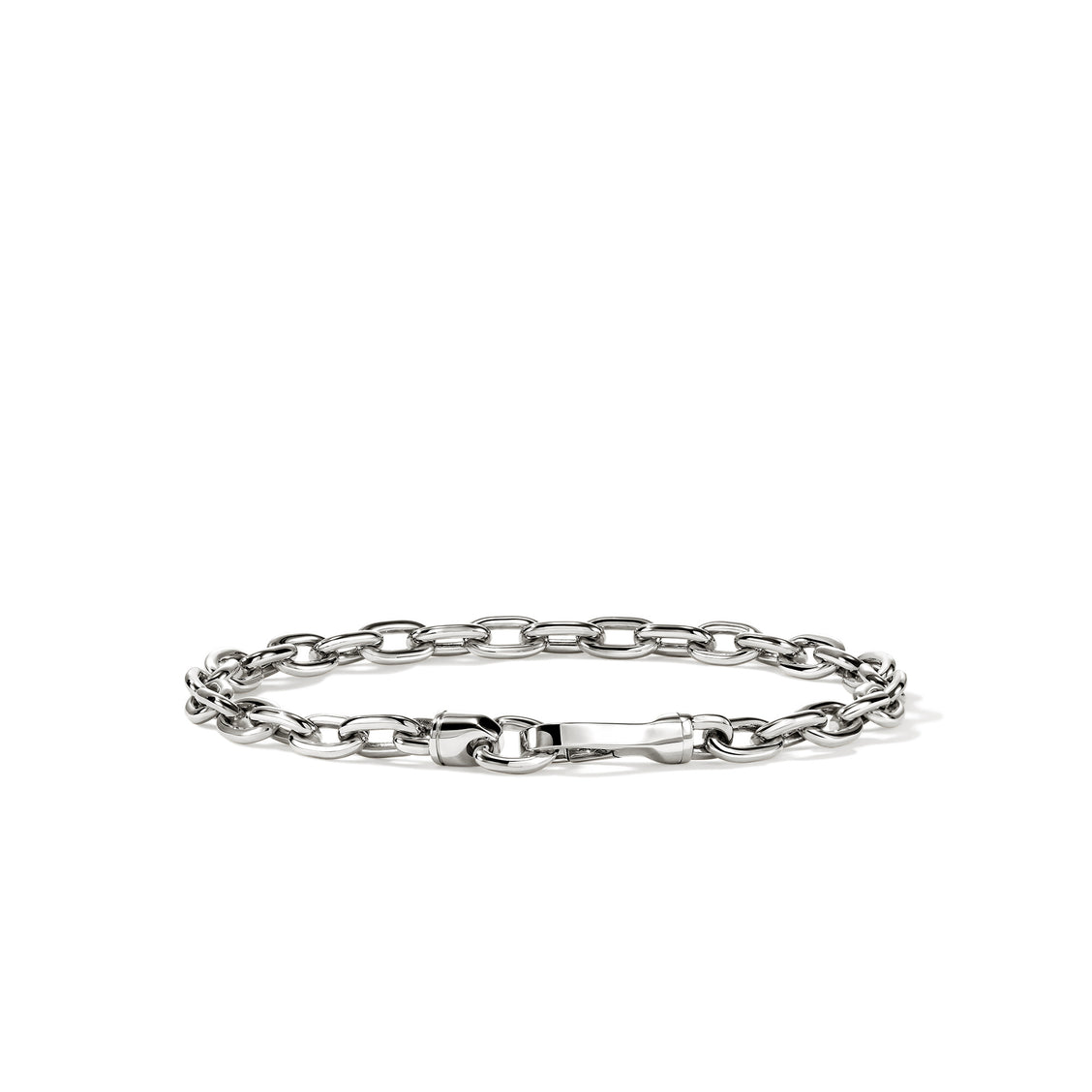 John Hardy Sterling Silver Oval Link Bracelet