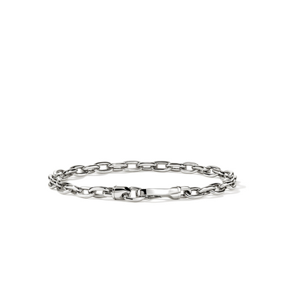 John Hardy Sterling Silver Oval Link Bracelet