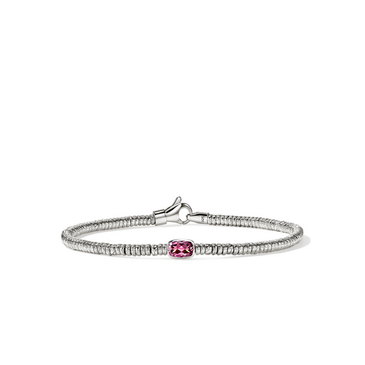 John Hardy Heishi Rhodolite Rondel Bracelet