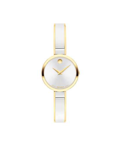 Movado Moda Stainless Steel Two-Tone 24Mm