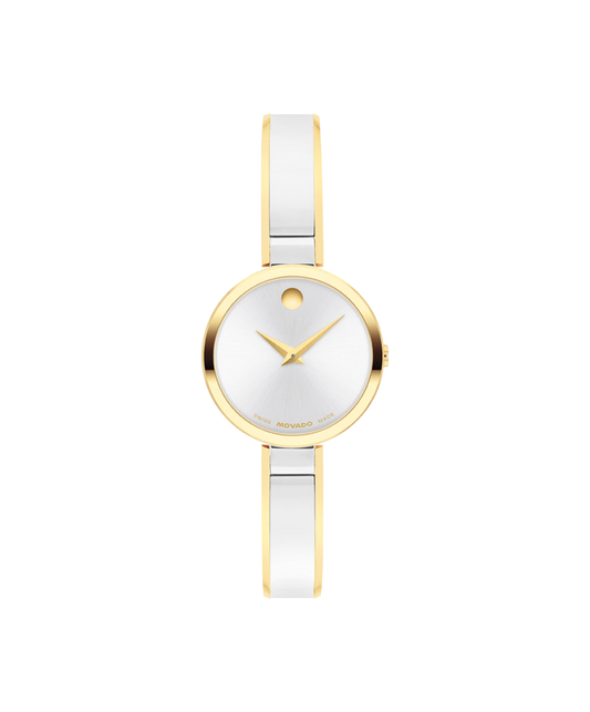 Movado Moda Stainless Steel Two-Tone 24Mm