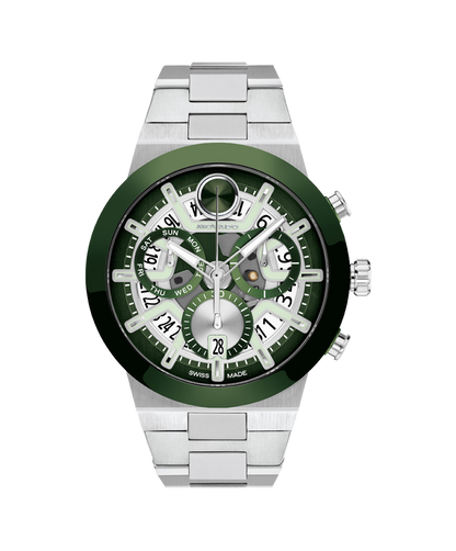 Movado Bold Fusion Chronograph Stainless Steeel 45Mm