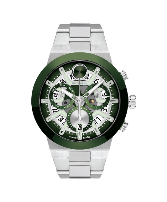 Movado Bold Fusion Chronograph Stainless Steeel 45Mm
