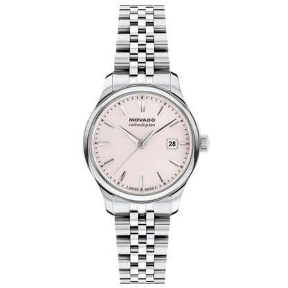 Movado Heritage Series 27Mm Stainless Steel Calendoplan