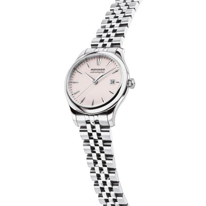 Movado Heritage Series 27Mm Stainless Steel Calendoplan