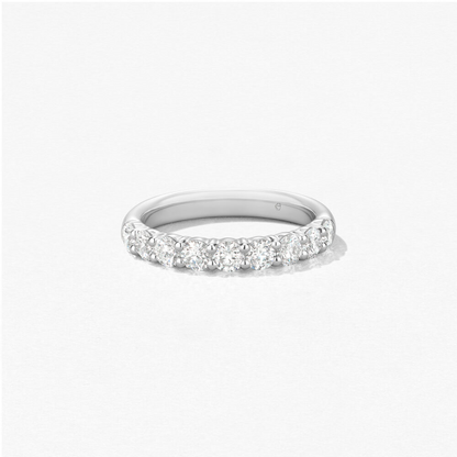 Hearts On Fire 18K White Gold Signature 9-Stone Diamond Band