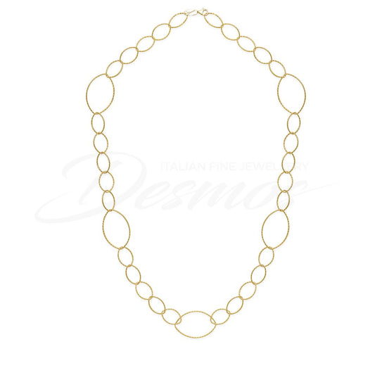 Desmos Lanceolote Arabesque Link Necklace