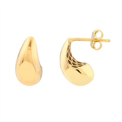 Rolland's Designs 14K Gold Teardrop Earrings
