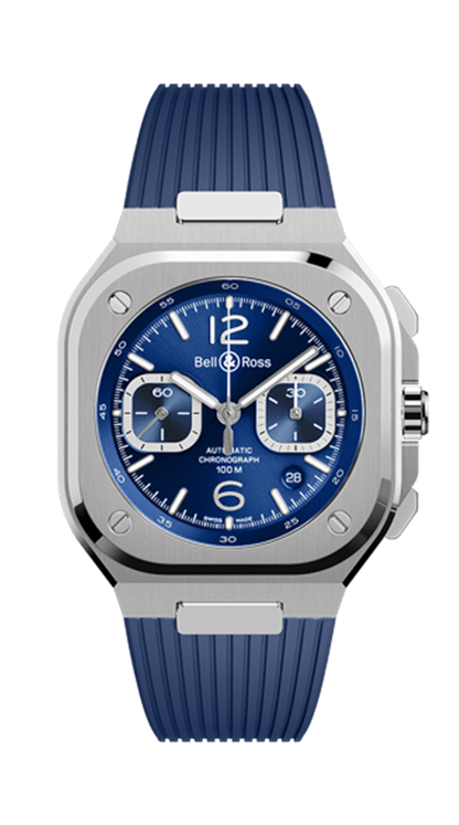 Bell & Ross BR 05 CHRONO BLUE STEEL 42MM