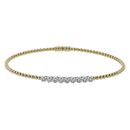 Simon G. 18Ky Diamond Bracelet with Magnetic Clasps