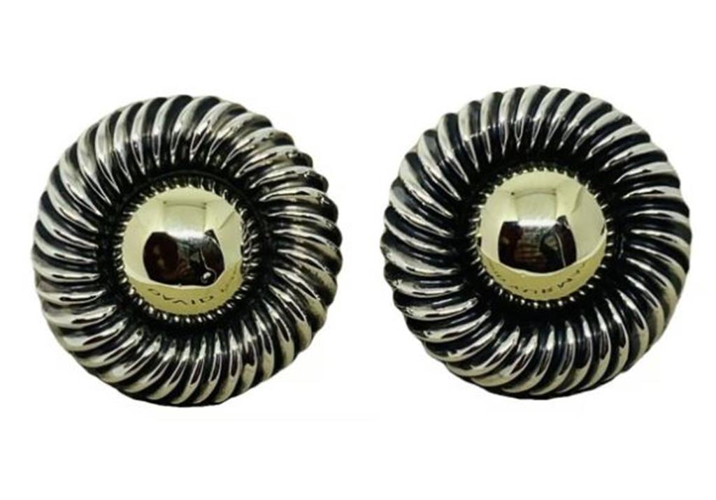 Estate David Yurman Clip Earrings