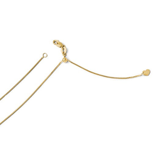 Gold Adjustable Box Chain