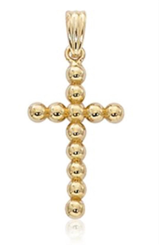 Beaded Cross Pendant