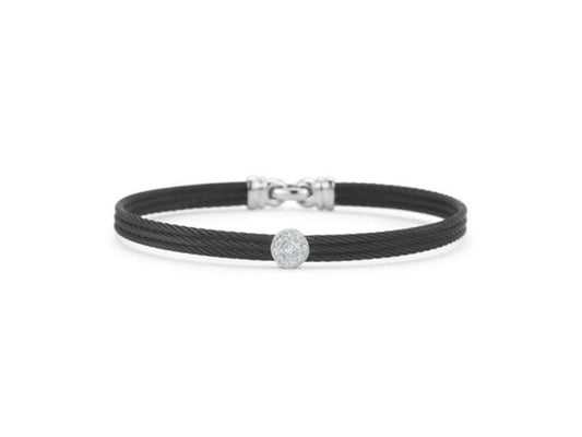 Alor Noir Single Station Diamond Bracelet