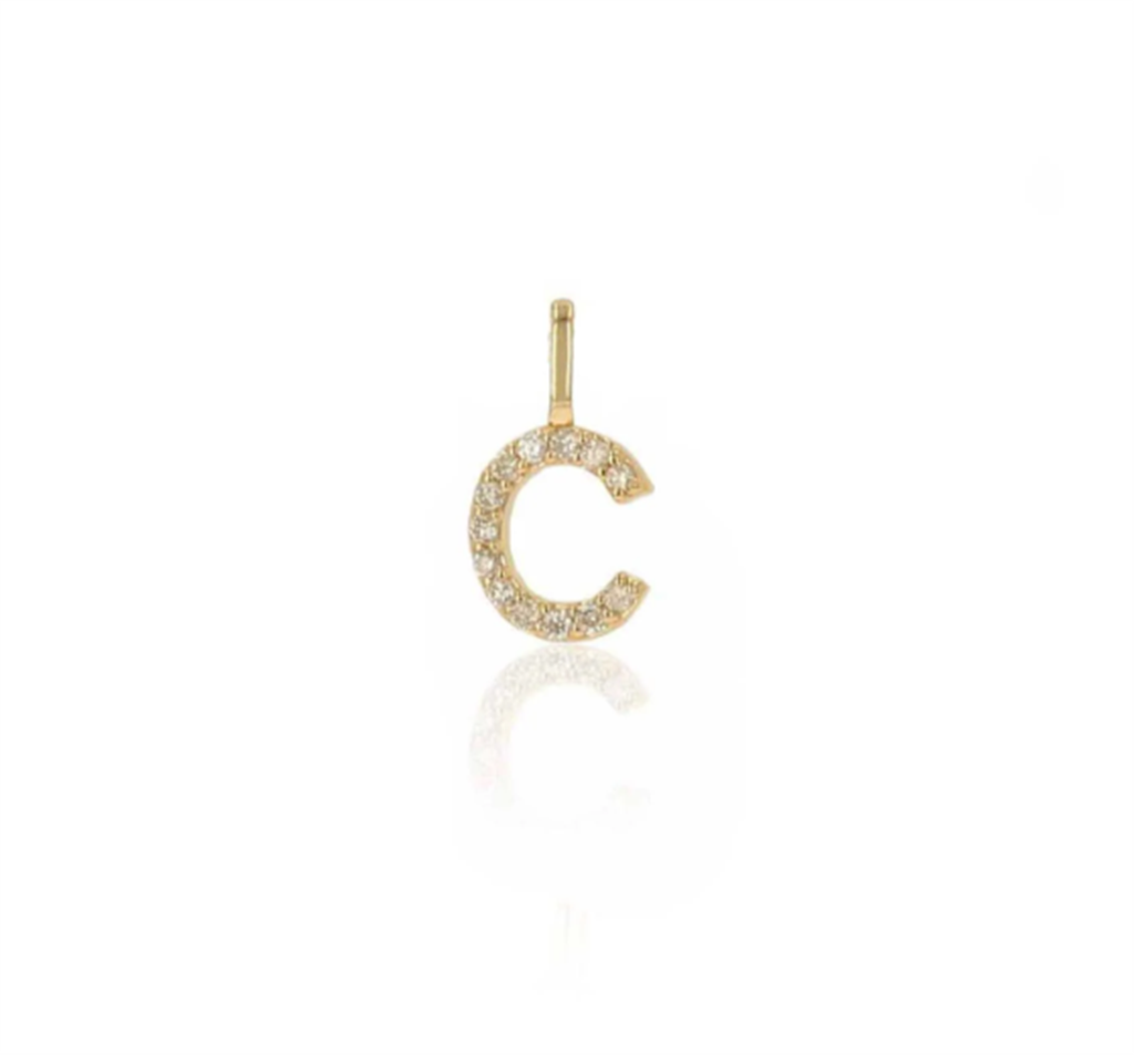 Rolland's Designs Diamond "C" Charm